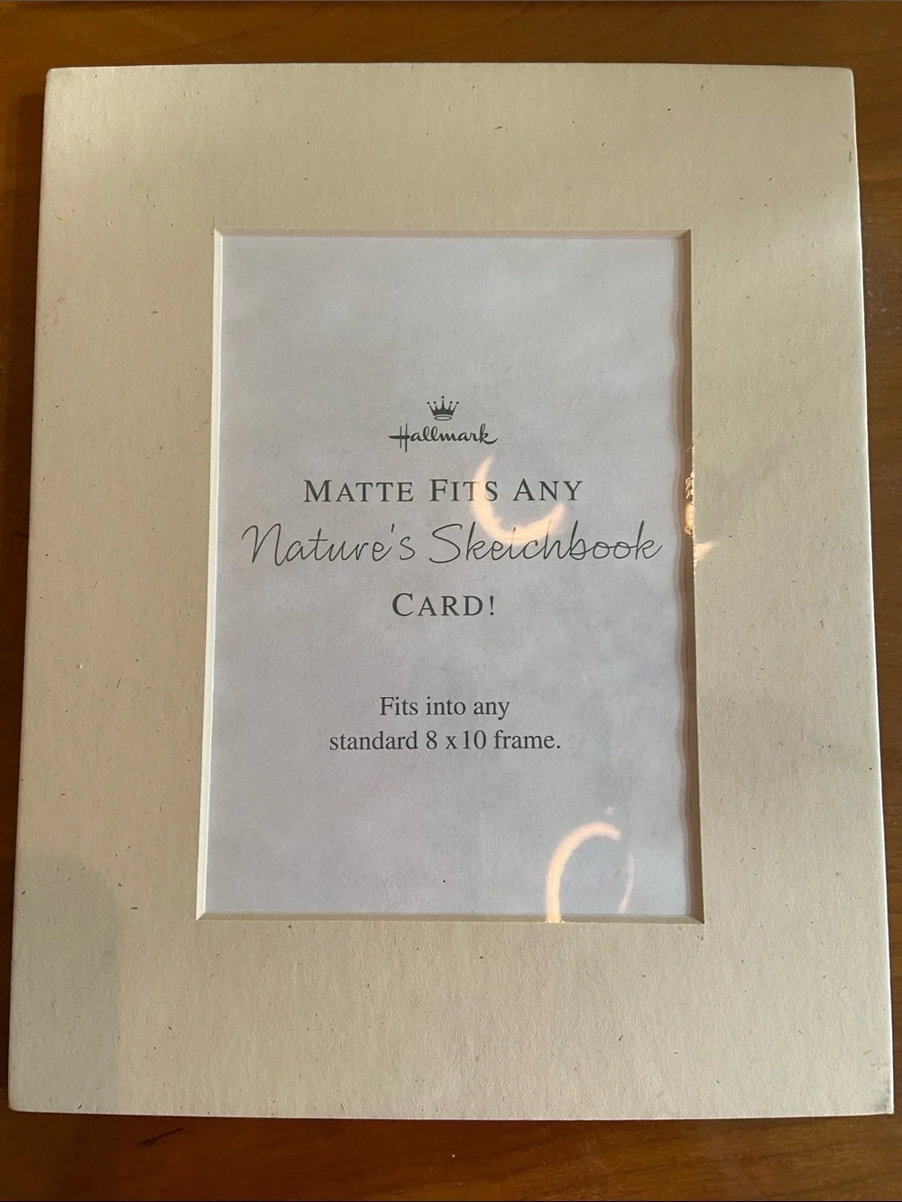 Hallmark Cream Photo Mats for 8x10 Frames - Set of 4